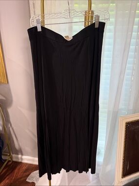 Michael Kors Black Maxi Dress - Sleek Solid Black